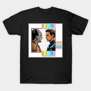 Garashir Murder Lizard and Space Doctor Love is Love T-Shirt